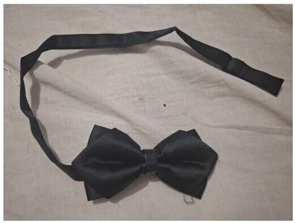 Men Ties Solid Fashion Butterfly Party Wedding Black Red Boys Girl Formal Bowtie