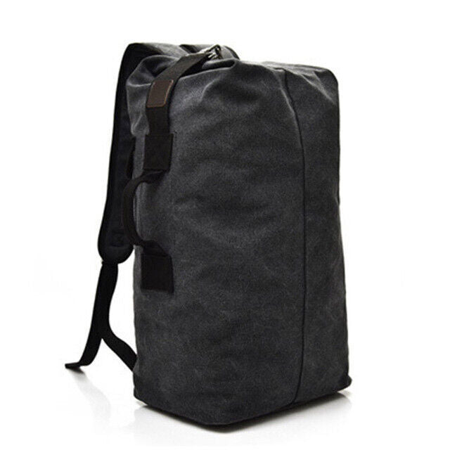 Men's Military Canvas Backpacks Male Shoulder Army Bag Tourist Foldable Bag