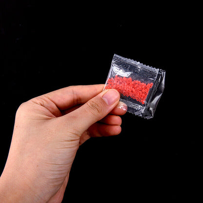 12bags/set=2400pcs Red Fishing Accessories Tackle Rubber Band For Bloodworm B-ca
