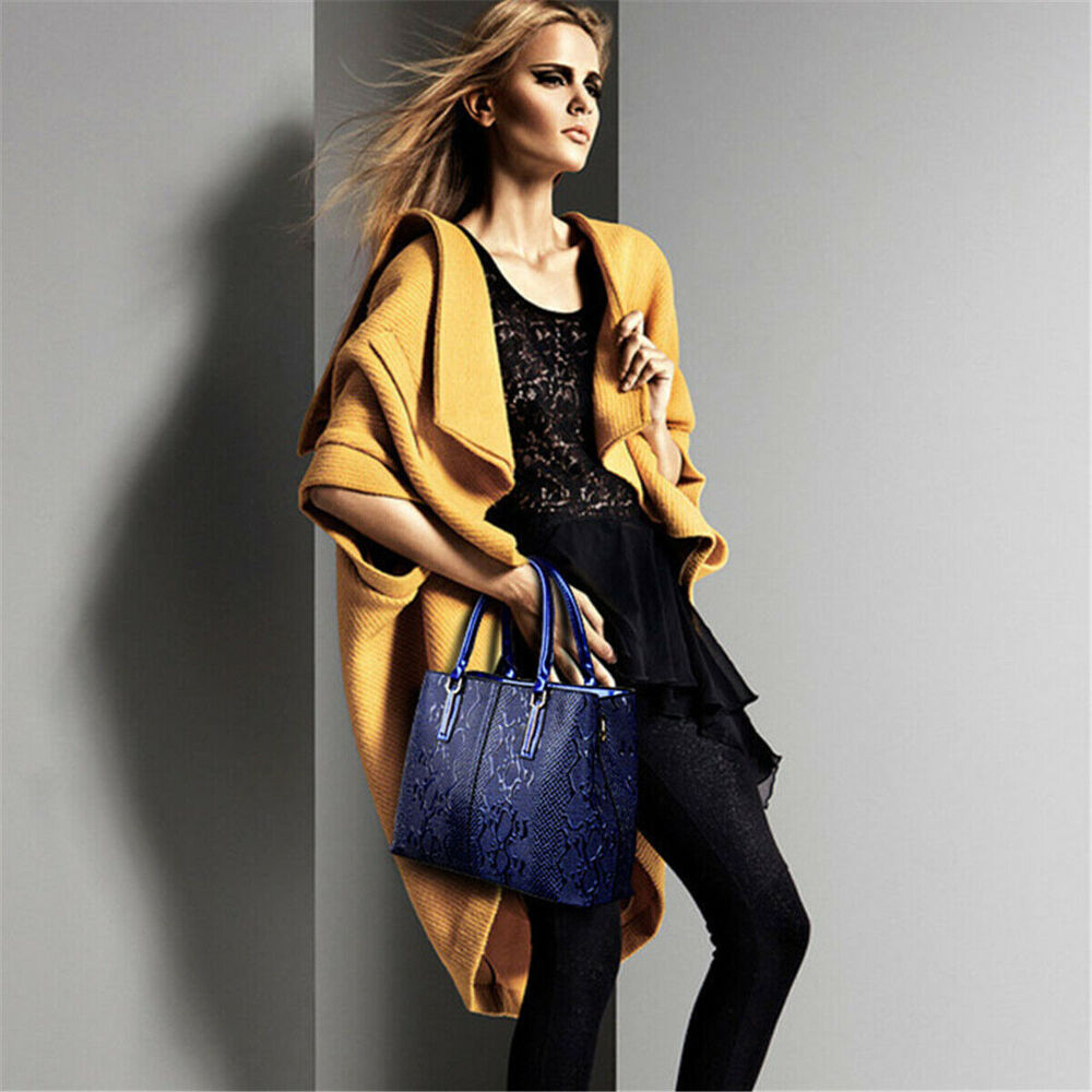 Women Ladies Leather Handbag Shoulder Bag Messenger Crossbody Tote Purse Satchel