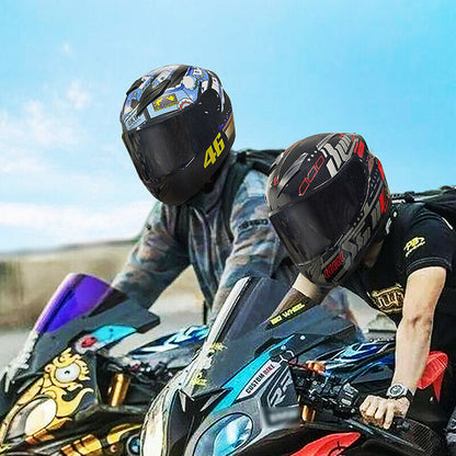 Motorcycle Helmet Full Face Motocross Racing DOT ECE Approved Men's Women's NEW