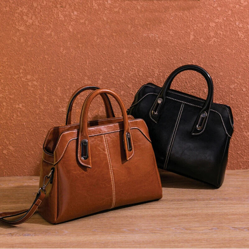 Genuine Leather Women Handbag Shoulder Cross body Bag Handbags Tote Bags