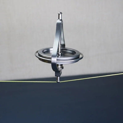 Mechanical Gyroscope Metal Technology Trends Decompression Physics Toys 82x62mm