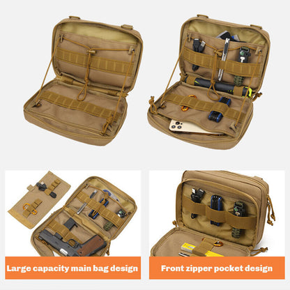 Waterproof Tactical Pouch Molle EDC EMT Outdoor Map Storage Bag Waist Bags