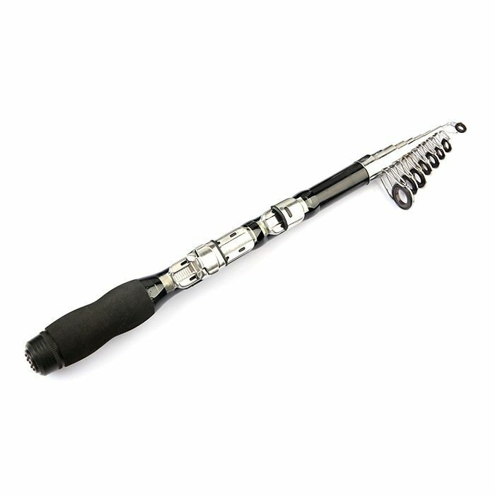 Fishing Rod 1Pcs Retractable Bass Hard Bait Casting Mini Portable Spinning Reel