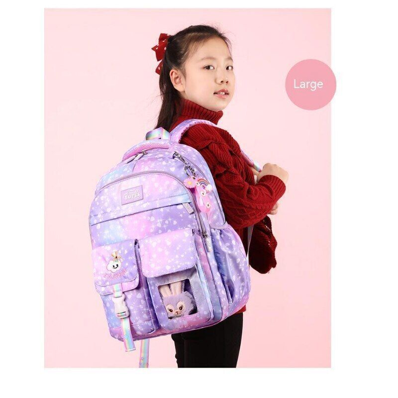 Children's Backpack Primary School Students School Bag Girl Women Backpack