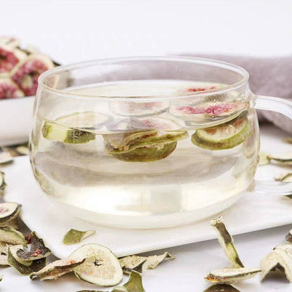 Fig slices,Fig tea,Fig fruit tea,blooming fruit tea,Good fruit Fig tea,fruit tea
