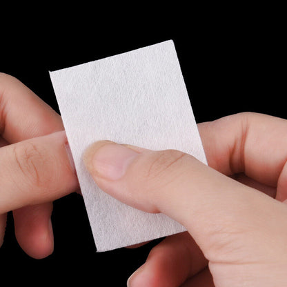 1 Bag Nail Wipes UV Gel Nail Tips Polish Remover Paper Pad Nail Art Cleaner-ca