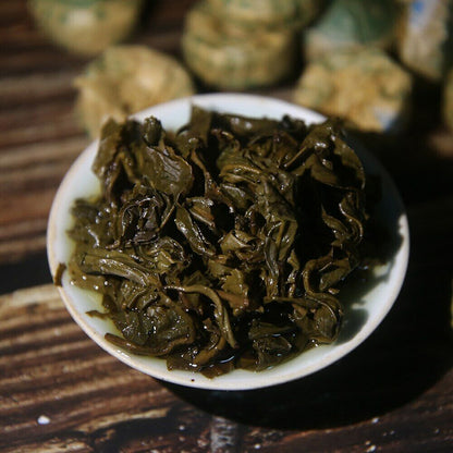 Laocang 原装芳香云南生普洱 Tuocha 迷你 Pu Erh Tuo Cha 茶-
