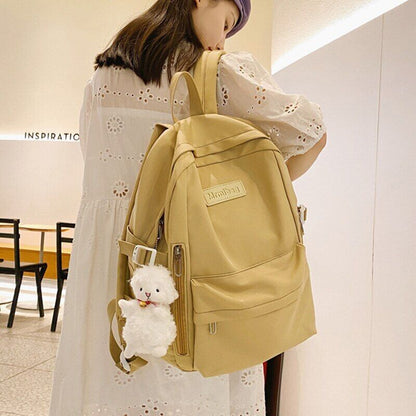 Women Backpack Multi-Pocket Student Female Travel Bag Book Schoolbag Girl Boys