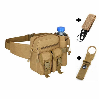 Men's Tactical Waist Bag Mountaineering Bag Outdoor Camping Waist Bag