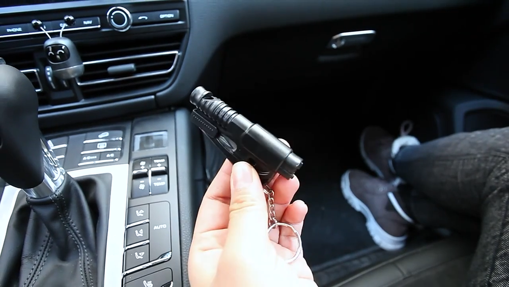 1pc Safe Escape Seat Belt Cutter Emergency Window Glass Hammer Car Breaker Tool
