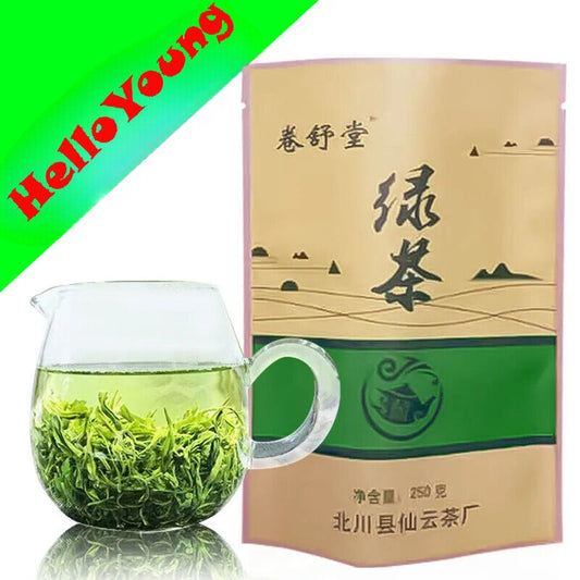 Rolls Church Green Tea New Tea Bright Front Strong Aroma Steeping Loose