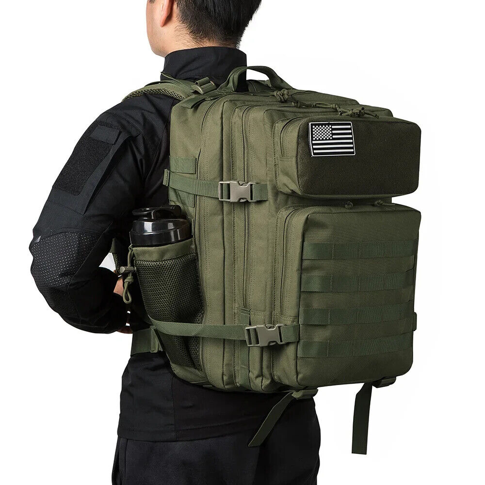 50L Military Tactical Backpack Army Bag Backpack Men Outdoor Hiking Holder