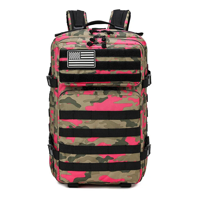 Man Tactical Backpack 50L Military Backpack Bags Outdoor Cycling Hiking Travel