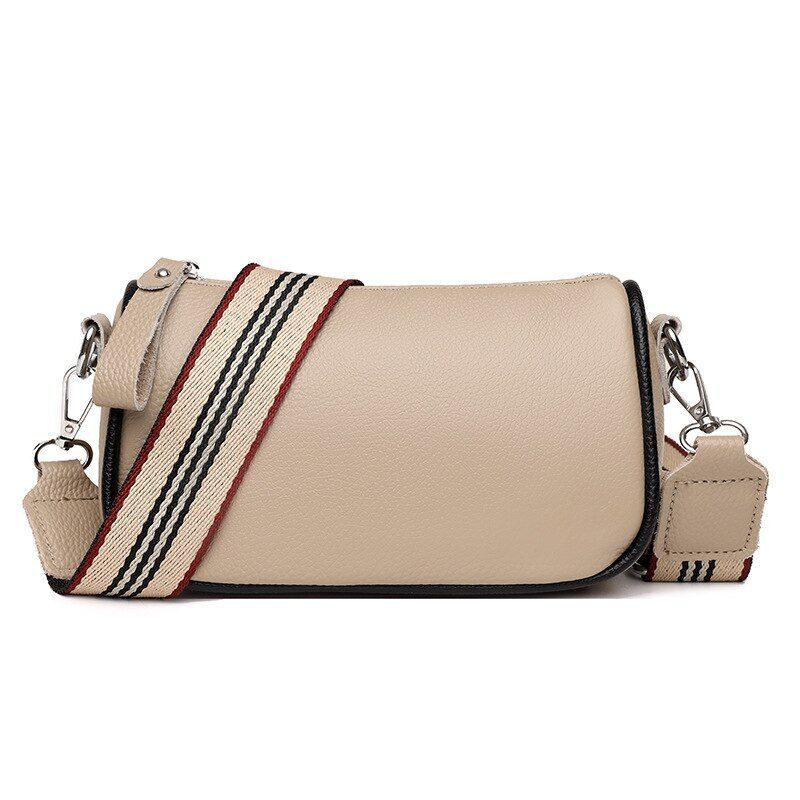 Casual Sling Handbag Soft Genuine Leather Tote Vintage Shoulder Messenger Bags