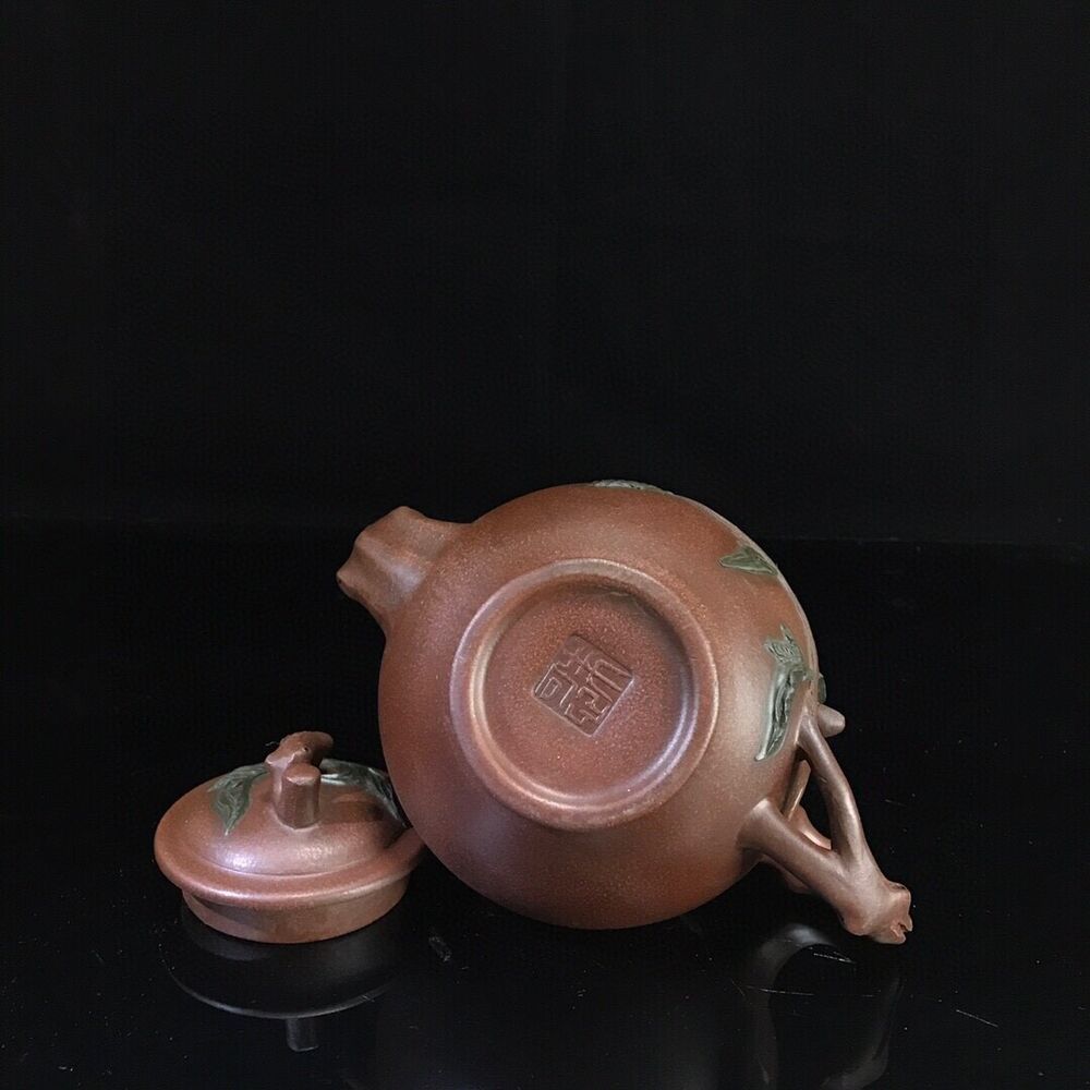 vintage chinese yixing purple clay teapot zisha ceremony teaware collection rare