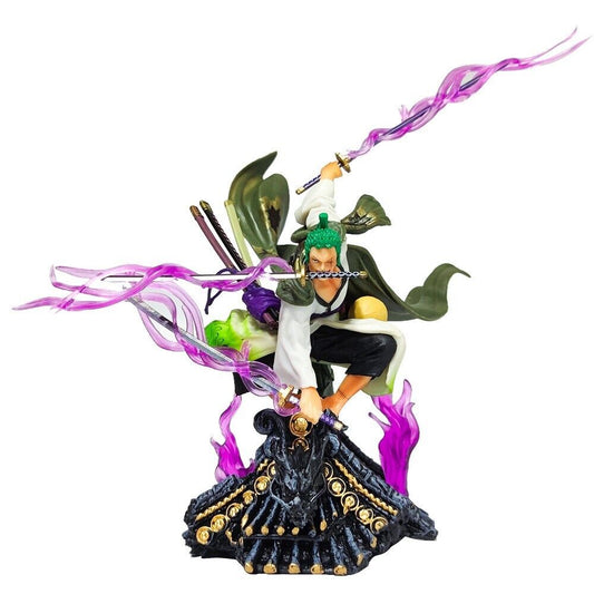 Anime One Piece Roronoa Zoro PVC Action Figure Model Statue Toy No Box Collectio