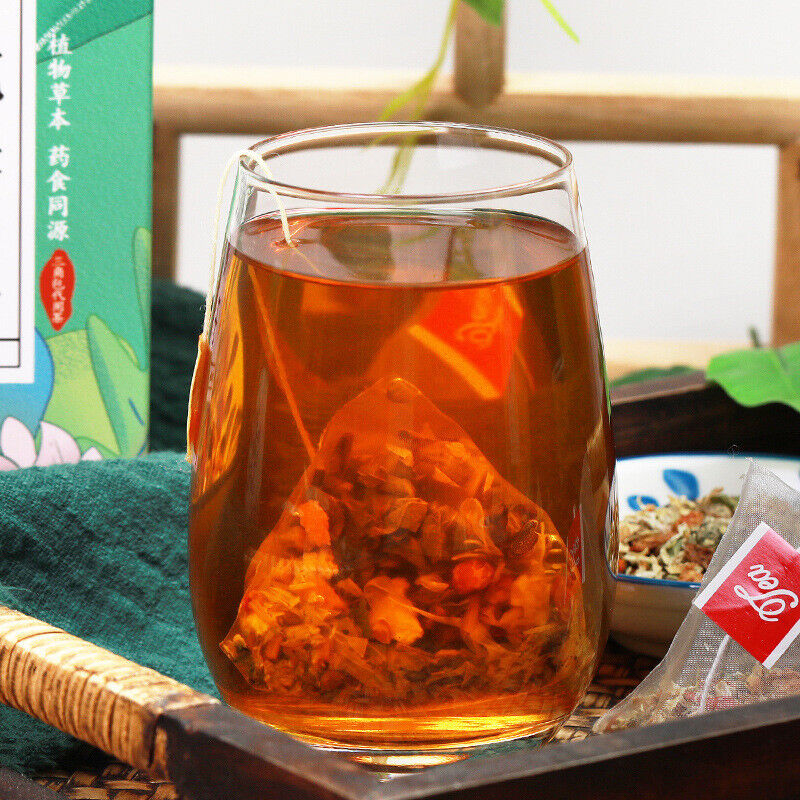 婉明 Chrysanthemum Cassia Berry Tea Honeysuckle Tea Burdock Triangle Pack Tea