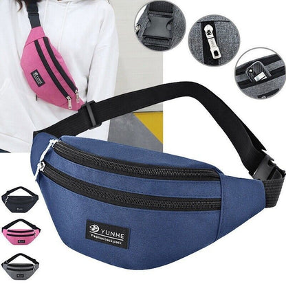 Women's Belt Bag Waist Bag Men Fanny Pack Men Bum Bag Colorful Travel Hip Bag