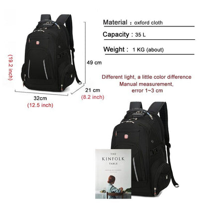 Men Backpack Outdoor Hiking Sport Back Pack Male Man Backbag School Bag