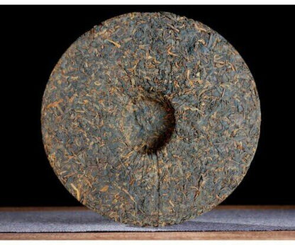 2018 "Red Dragon" Menghai Golden Buds Ban Zhang Ripe Puer Tea Shu Pu-erh 357g