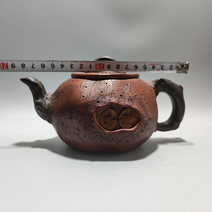 Vintage Chinese Yixing Purple Clay Teapot Zisha Ceremony Fashion Gift Teaware