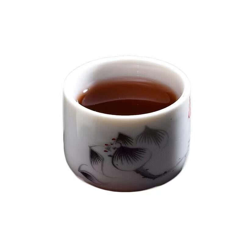 Yunnan BingDao cooked Pu'er Tea Cake 357g Ripe Tea Cake highly flavored type