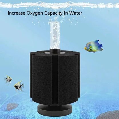 Aquarium Filter Fish Tank Air Pump Skimmer Biochemical Sponge Filtering Material