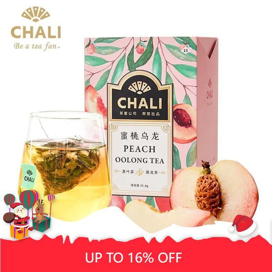3g*15bags Peach Oolong Tea Top Hot Cold Brew Tea Fruit Tea茶里蜜桃乌龙茶花果茶水果茶白桃乌龙茶叶冷泡茶