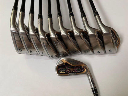 Honma Beres Is-08 4 Star Golf Complete Iron 10pcs Set 4-11.aw.sw Graphite Shaft
