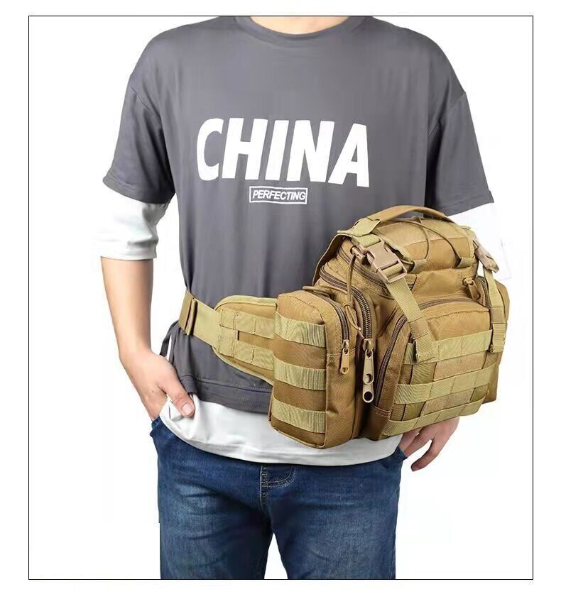 Bag Camouflage Multi-Functional Waist Bag Tactical Waist Pack Shoulder Bag