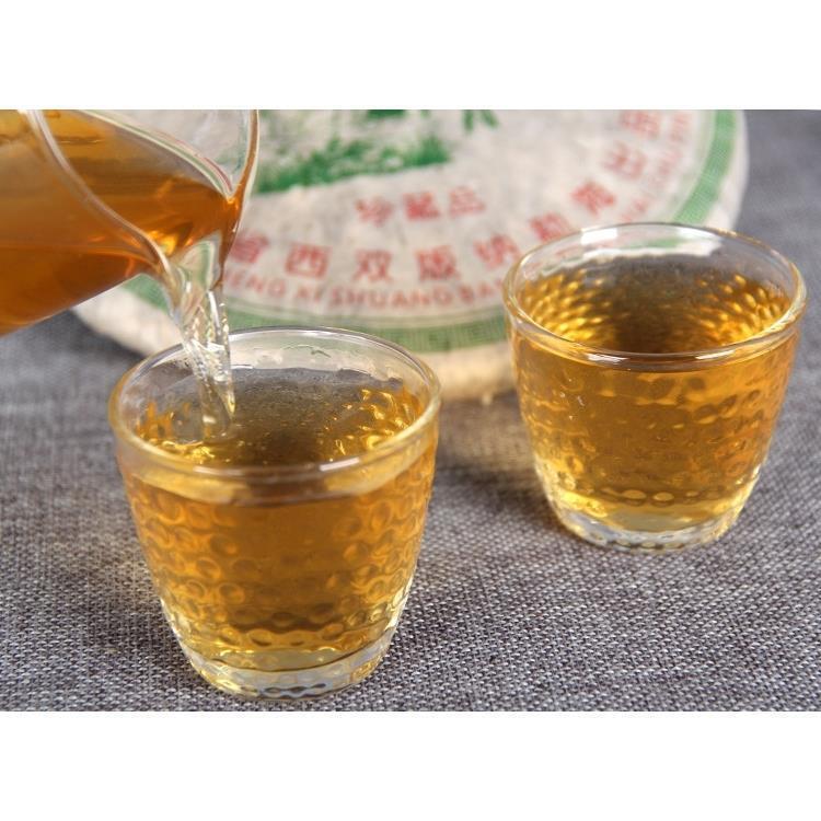 357g Yunnan Treasures Aged Pu'er Tea Nannuo Mountain Arbor Qi Zi Puer Tea