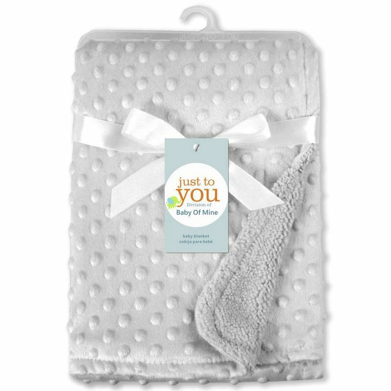 Baby Blanket Swaddling Thermal Soft Fleece Winter Solid Bedding Set Cotton Quilt