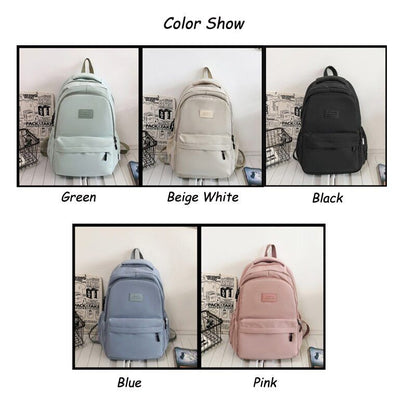 Women's Backpack Woman Travel Bag Schoolbag Teenage Girl Book Knapsack