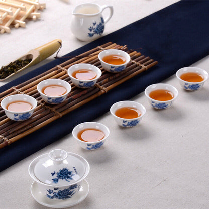 Drinkware Chinese Kung Fu Tea Set Purple Clay Ceramic Binglie Tea Pot & Tea Cup
