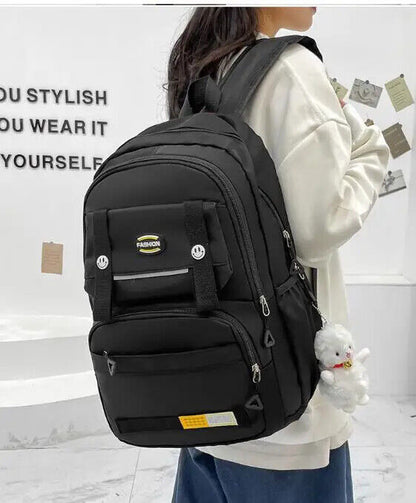 Girls' Schoolbag Middle School Students' Decompression Backpack