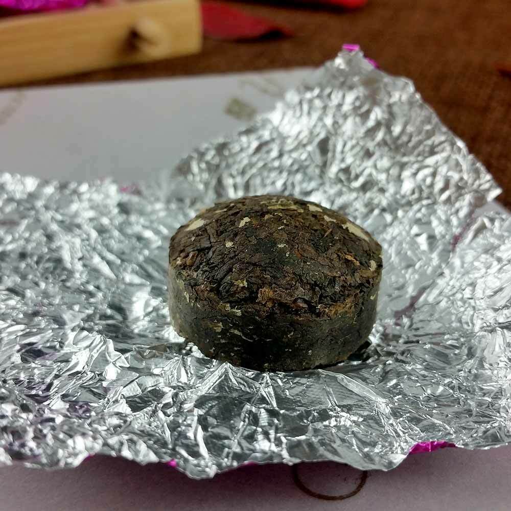 2021/2022 Lotus Leaf Mini Ripe Puer Tuocha Yunnan Gift Pack Shu Puerh 75g