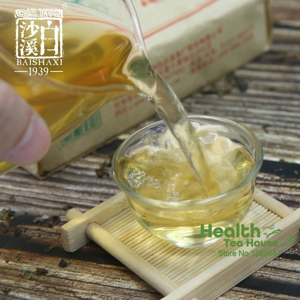 Anhua Baishaxi 2015/17/18/19 yr Dark Tea Golden Flower Dark Tea Fu Brick 300g
