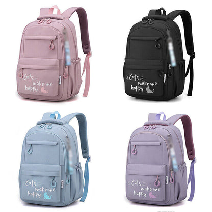 Middle School Bag for Girls Teenager Primary Student Backpack Large Capacity