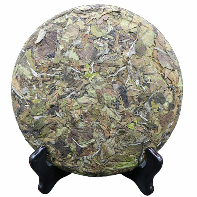 Qingyun Series Fuding White Tea Gaoshan Gongmei Shoumei Tea Cake Fujian Tea 300g