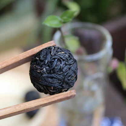 Jing Mai Zi Juan Long Zhu Pu-erh Tea Tuo 250g Raw Puer Tea Pu'er Purple Leaf