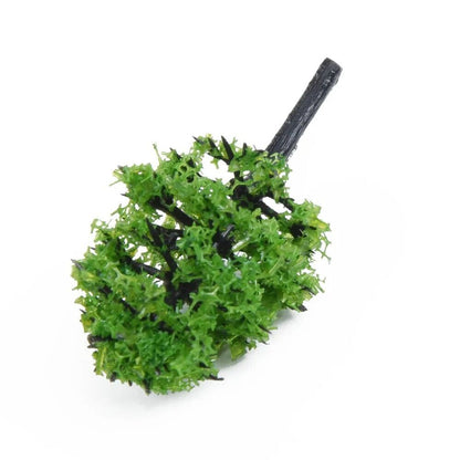 Model Trees 10Pcs HO OO Scale Train Railroad Layout Diorama Wargame Park Scenery