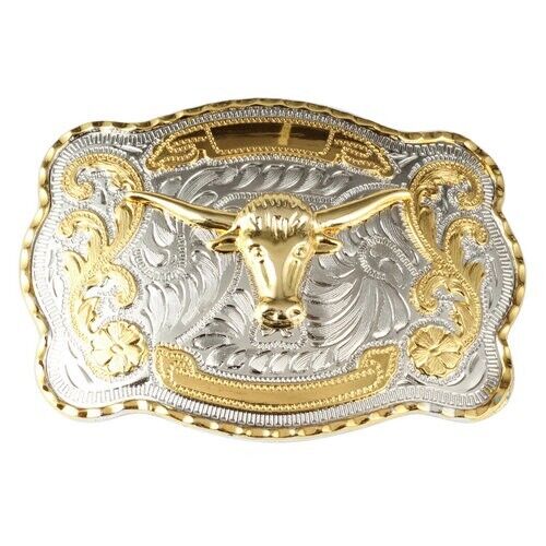 JEANS ROCK BULL RIDE RODEO LONG HUGE BIG COWBOY TEXAS WESTERN SHINE BELT BUCKLE