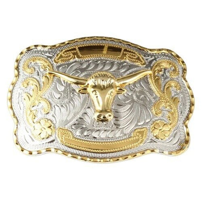 JEANS ROCK BULL RIDE RODEO LONG HUGE BIG COWBOY TEXAS WESTERN SHINE BELT BUCKLE