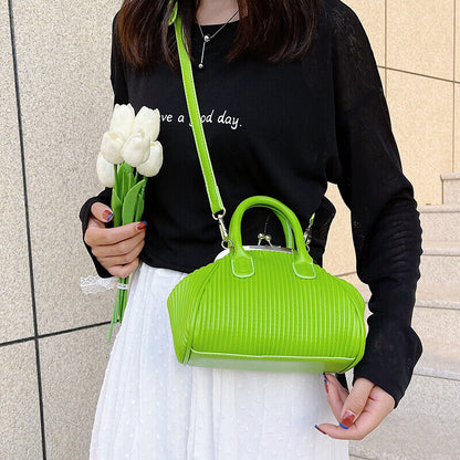 Pleated Handbag with Handle Shoulder Bag Women Clutch Purses Crossbody Bag