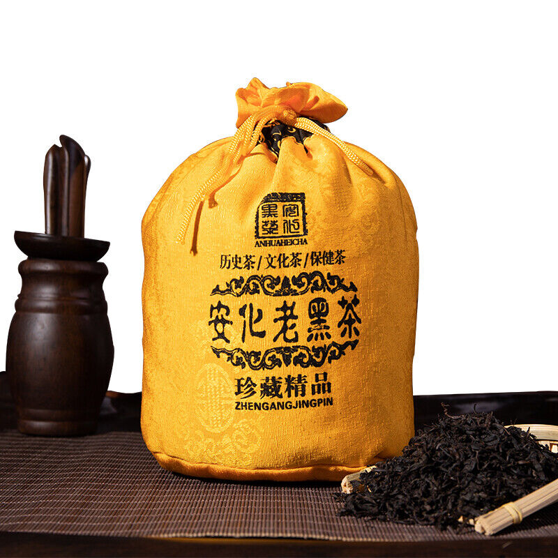 Tian Jian in Cotton Bag Heavenly Tips Hunan Anhua Tianjian Hei Cha Dark Tea 500g