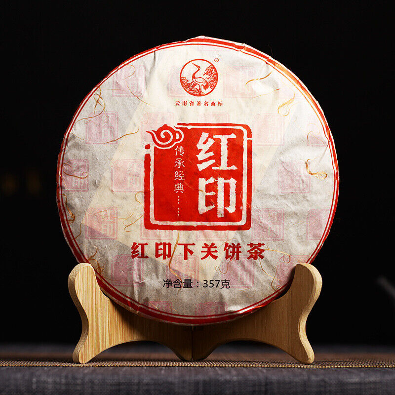 Xiaguan Tuocha 2013 Classic Red Seal Puer Cake 357g Tea Yunnan Pu'er Tea Raw