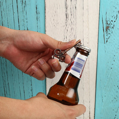 Key Bottle Opener Keychain 50Pcs Metal Kraft Wine Beer Wedding Favors Gift 6.8cm