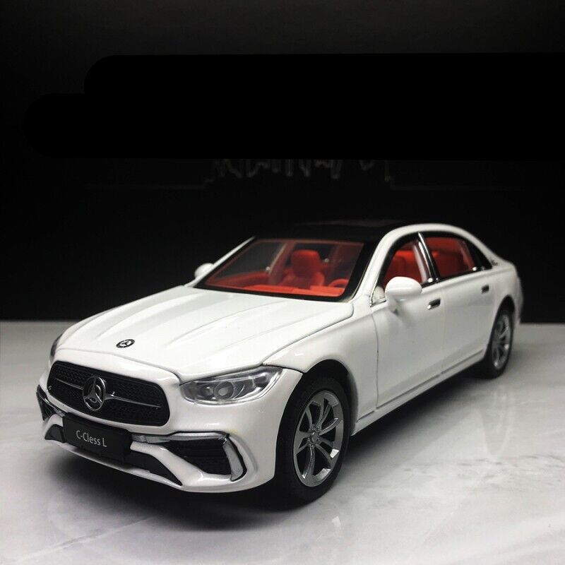 1:24 Benz C-Klasse L C260 Legierung Modell Auto Druckguss Sound Licht Kinder Geschenk Spielzeug-